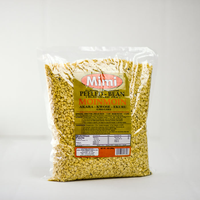 Mimi Peeled Beans are typically used to prepare Moin-moin, Akara, Kwose, Ekuru, Gbegiri. Mychopchop makes your African grocery shopping fast, easy and convenient. We deliver your groceries to your door so you can save your time and money